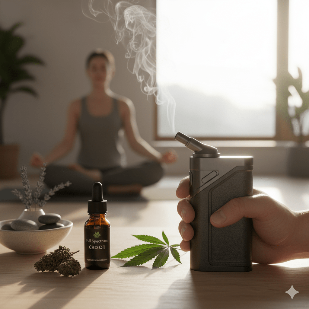 CBD Vaporizado para la ansiedad