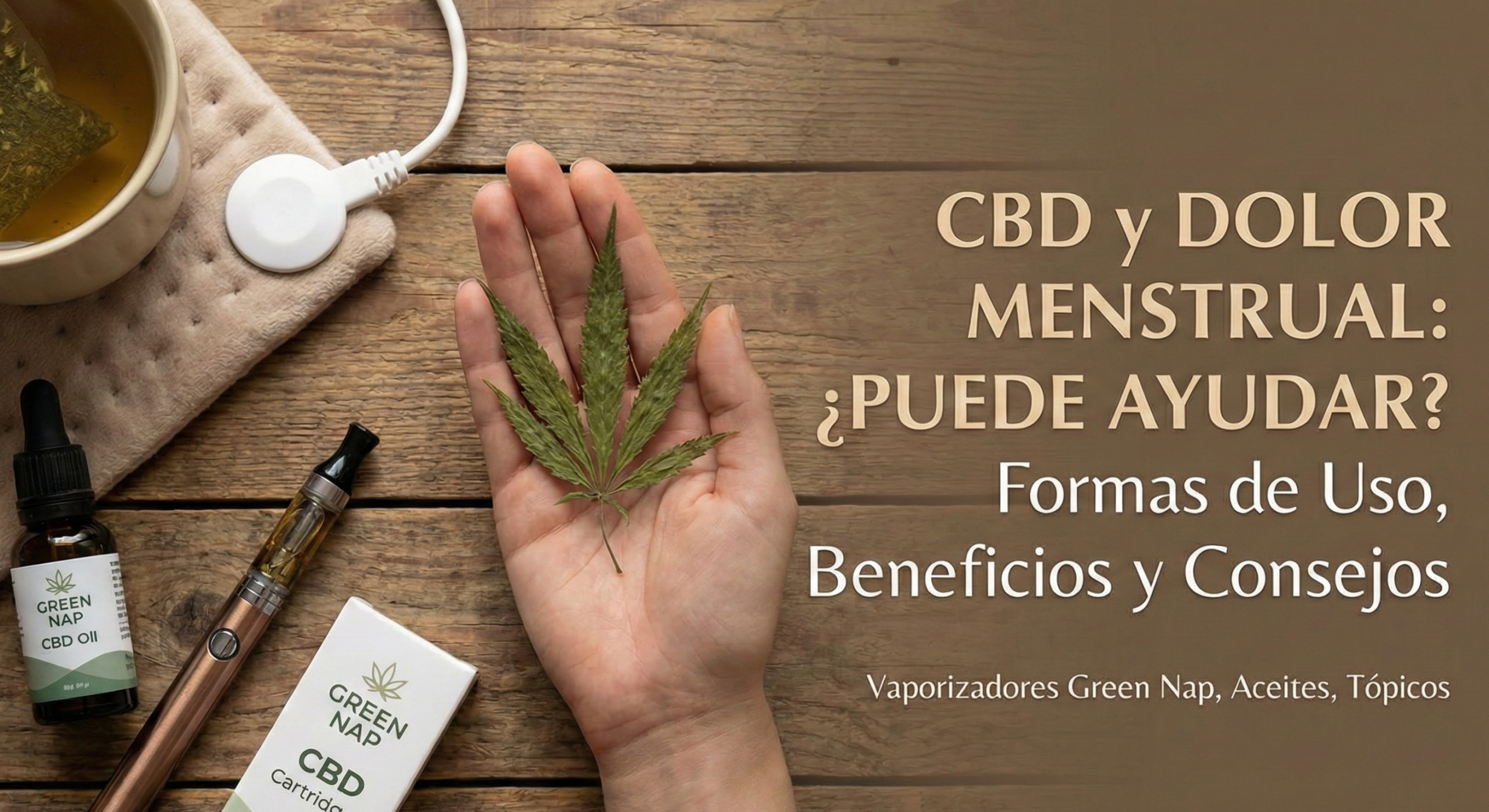 uso del CBD para aliviar el dolor menstrual