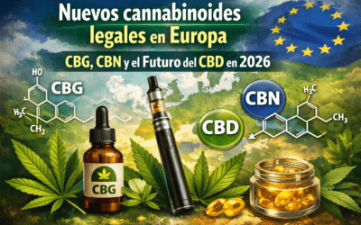 Nuevos cannabinoides legales en Europa: CBG, CBN y el futuro del CBD en 2026
