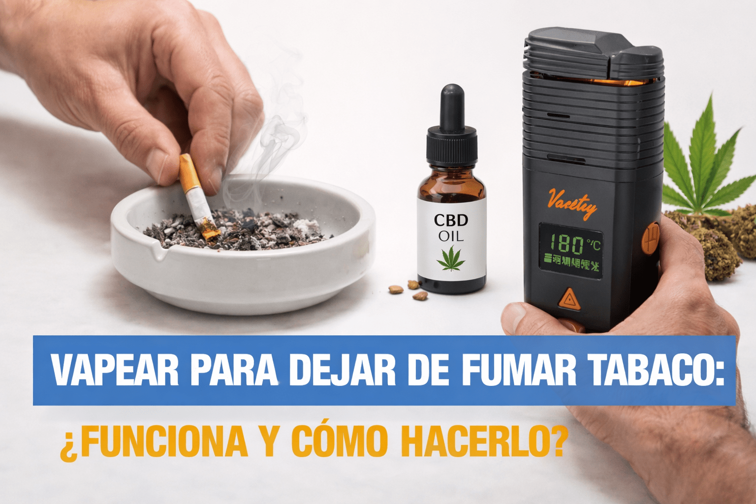 Vapear para dejar de fumar tabaco: ¿funciona y cómo hacerlo paso a paso?