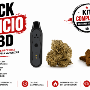 pack inicio cbd airvape xs go con vaporizador flores cbd y hash