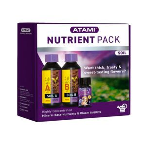 Nutrient Pack Soil Atami fertilizantes cultivo CBD pack nutrientes crecimiento floracion suelo