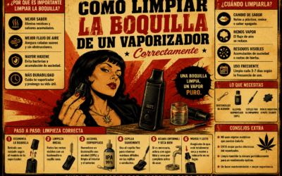Cómo limpiar la boquilla de un vaporizador correctamente