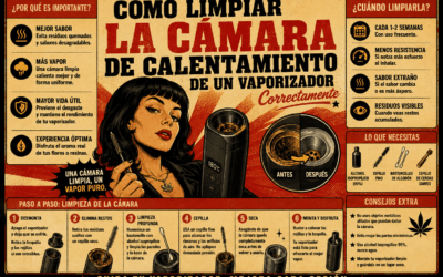 Cómo limpiar la cámara de calentamiento de un vaporizador