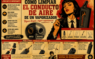Cómo limpiar el conducto de aire de un vaporizador